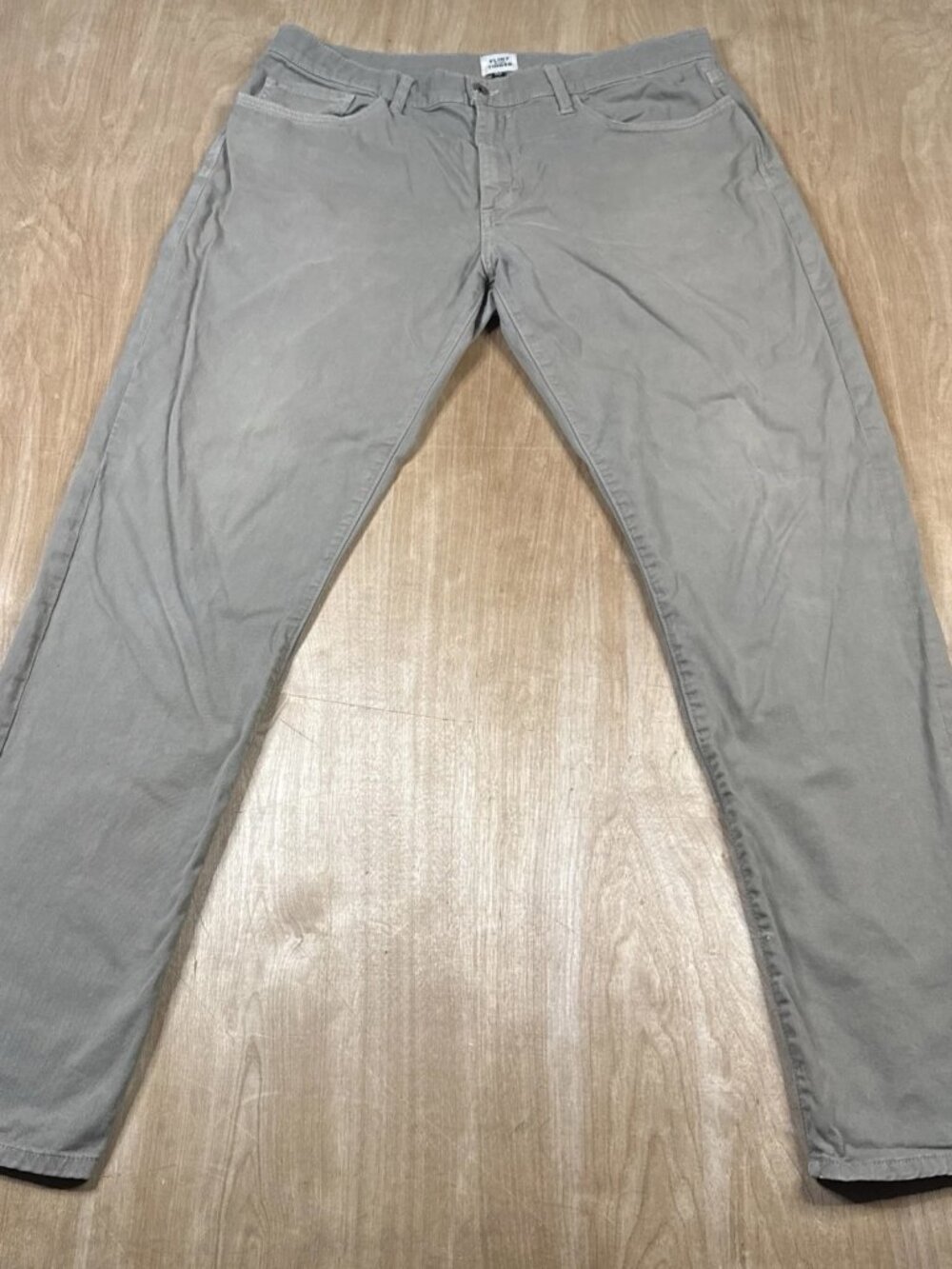 Flint and Tinder Pants Men 33x32 Tan 365 Chino Slim Fit WorkWear Khaki Office